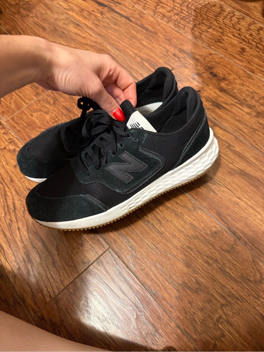 New Balance Women’s Black Athletic Sneakers